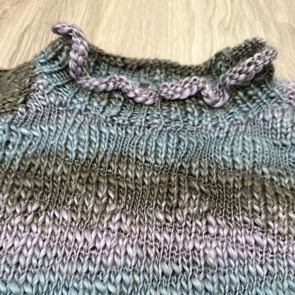 Vintage 90’s Y2k Striped Sweater Small - Picture 5 of 5